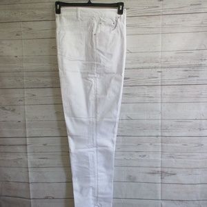 NWT - STACEY SUMMERS white jeans - sz 20 Plus
